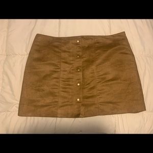 GAP Suede Skirt